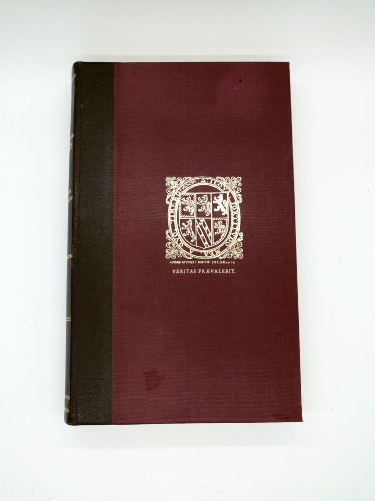 The front cover of Dr. John Dee's Actions With Spirits, a 1974 numbered limited edition.